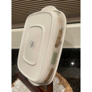 Corelle Stoneware Textured Leaves Casserole